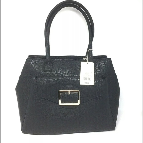 a new day Handbags - NWT A New Day Women's Buckle Tote Handbag - Black